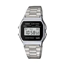 Casio Vintage A158wea-1ef Gümüş / Gümüş Saatler