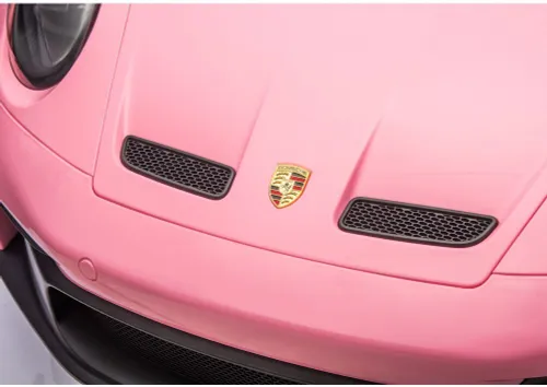 Samochód Na Akumulator Dla 2 Dzieci Porsche 911 Gt3 24V Eva LED 2 Silniki