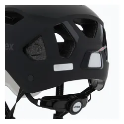 Kask rowerowy UVEX Stride Visor black matt/lite mirror silver