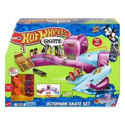 Hot Wheels Octopark Fingerboard SkatePark Tor dla deskorolek buty + deska