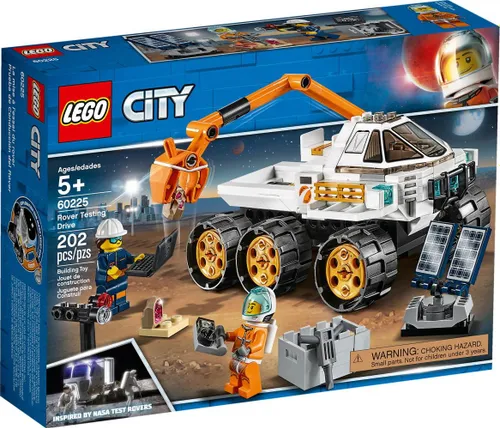 Конструктор Lego City тест-драйв на ровере (60225)