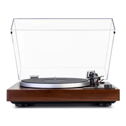 Gramofon DUAL CS 529 BT Orzech, Automatyczny, Napęd paskowy,PrędkośĆ odtw. 33,45,78 obr./min,Bluetooth