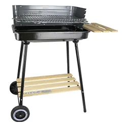 Barbekü ustası ve Partisi MG905 kömür bahçe ızgarası 58cm x 38cm