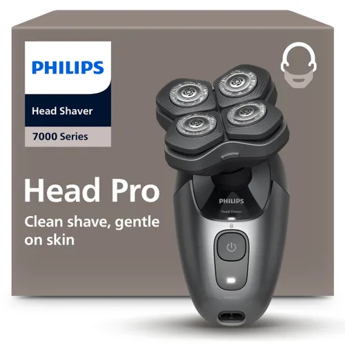 Golarka do głowy PHILIPS Head Pro Seria 7000 HS7980/15 Na mokro i sucho