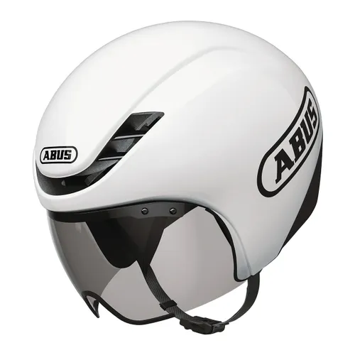Kask rowerowy ABUS Gamechanger TT 1.1 shiny white