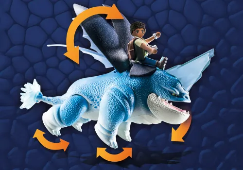 Playmobil 71082 конструктор Dragons Nine Realms Plowhorn