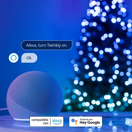 Lampki choinkowe TWINKLY TWKC100RGB-T Świeca 6 m Wi-Fi/Bluetooth