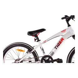 Rower dziecięcy SUN BABY Tiger Bike 20 cali dla chłopca Czerwono-biały