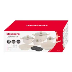 Zestaw garnków KLAUSBERG KB-7959 (12 elementów)