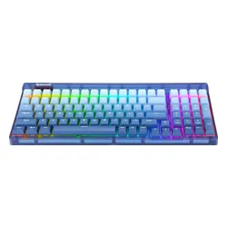 Klawiatura mechaniczna Redragon K656 Pro RGB Purple Switch Niebieski