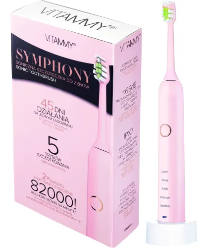 Szczoteczka soniczna VITAMMY Symphony Różowe Złoto