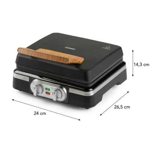 Gofrownica Domo DO9281W 1520W Regulacja temperatury