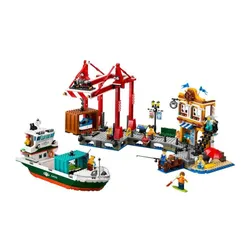 Конструктор LEGO City 60422 морской порт с грузовым кораблем