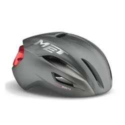 Kask rowerowy MET Manta MIPS dark slate/red matt