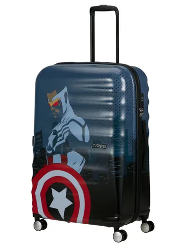 Большой чемодан American Tourister Wavebreaker Disney Marvel - Captain America