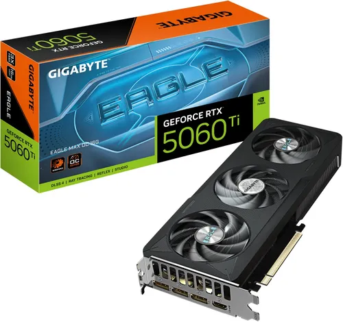 Karta graficzna GIGABYTE GeForce RTX 5060 Ti Eagle Max OC 16GB DLSS 4