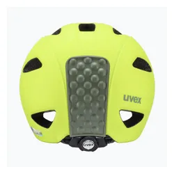 Kask rowerowy dziecięcy UVEX Oyo Jr neon yellow/moss green matt