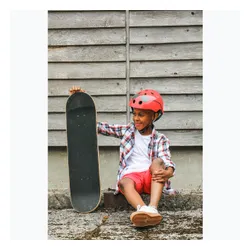 Kask rowerowy dziecięcy Hornit Aviators red