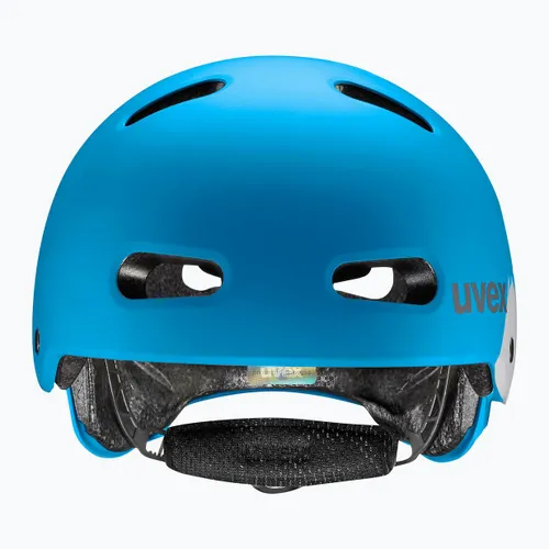 Kask dziecięcy UVEX Kid 4 Style super hero blue matt