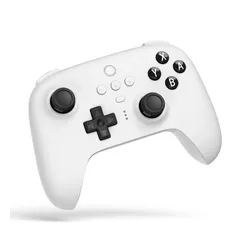 Геймпад Pad 8bitdo Ultimate Wireless Bluetooth Controller с зарядной док-станцией для ПК, NSW, Android TV, iOS-беспроводной-белый