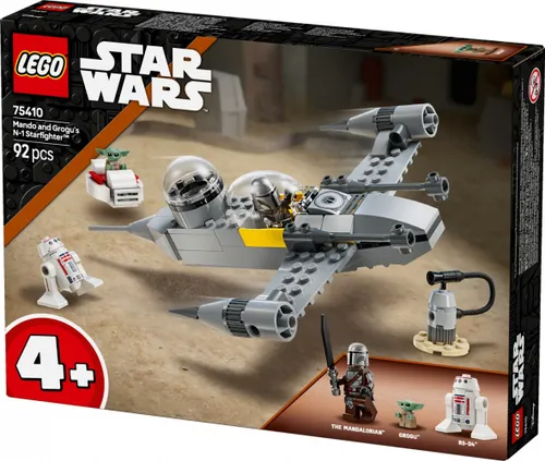 LEGO Klocki Star Wars 75410 Myśliwiec N-1 Mando i Grogu