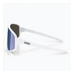 Okulary przeciwsłoneczne Bliz A004 matte white/grey blue mirror
