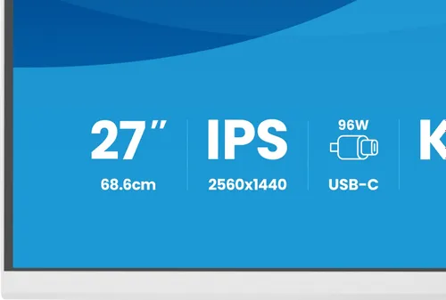 iiyama ProLite XB2797QSNP-W1 - 75Hz | QHD | IPS | 27'' | USB-C PD 96W | KVM | LAN