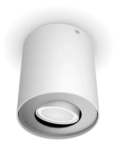 Oświetlenie punktowe Philips Hue White Ambiance Pillar Biały