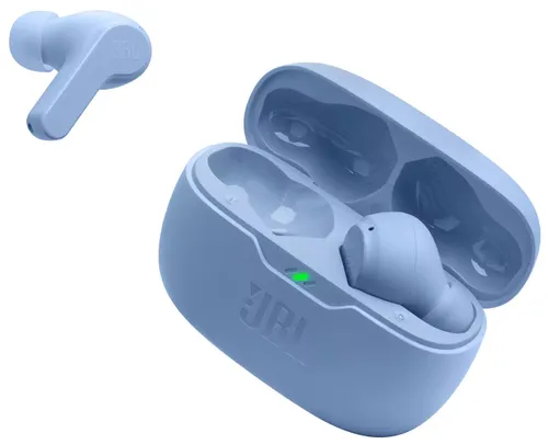Słuchawki dokanałowe JBL Wave Beam Wodoodporne Niebieski