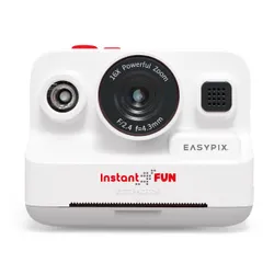 Aparat natychmiastowy EASYPIX InstantFUN Biały