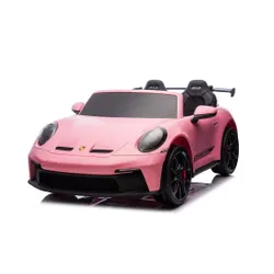 Samochód Na Akumulator Dla 2 Dzieci Porsche 911 Gt3 24V Eva LED 2 Silniki