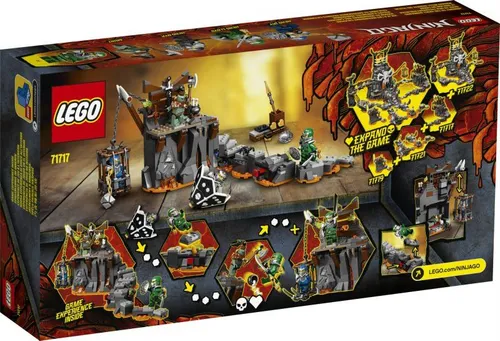 Конструктор Lego Ninjago Путешествие в подземелье черепа (71717)