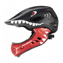 Kask rowerowy dziecięcy fullface szczękowy 2w1 odpinana szczęka rozmiar "M"