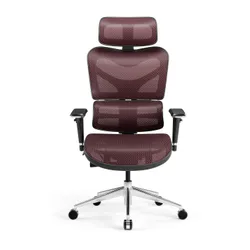 Fotel DIABLO CHAIRS V-Commander Czarno-burgundowy