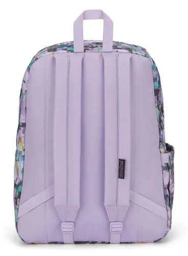 Unsisex JanSport SuperBreak Plus sırt çantası - 8 bit çiçek