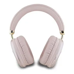 Słuchawki nauszne GUESS Metallic Triangle Logo Różowy