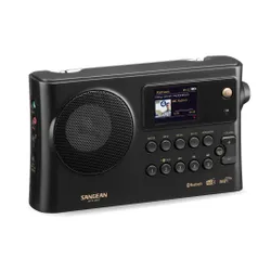 Radioodbiornik Sangean WFR-28BT Radio FM DAB+ Internetowe Bluetooth Czarny