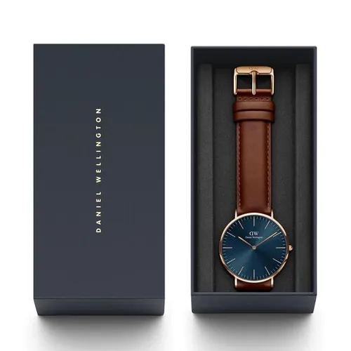 Часы Daniel Wellington Classic St Mawes DW00100626 коричневые