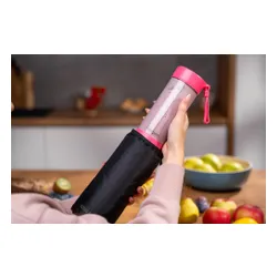 Blender personalny GÖTZE & JENSEN PB940P Różowy Bezprzewodowy + pokrowiec