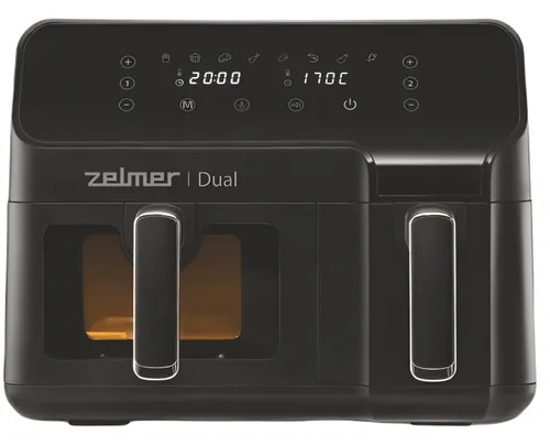 Air Fryer Frytkownica beztłuszczowa ZELMER ZAF9000 5.5l z podwójnym koszem