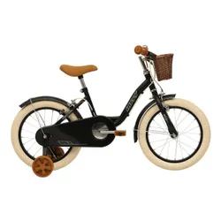 Rower dziecięcy HUFFY Retro Vintage 16 cali dla chłopca Czarny mat