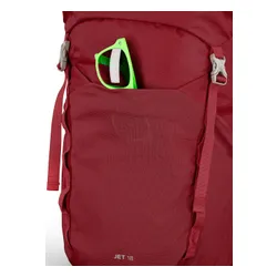 Plecak turystyczny dziecięcy Osprey Jet 18 - cosmic red