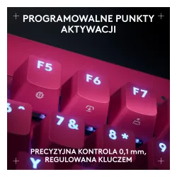 Klawiatura Logitech Pro X TKL Rapid Różowy