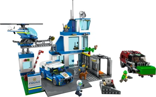 Конструктор Lego City полицейский участок (60316)