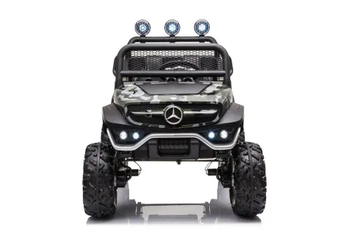Auto Na Akumulator Samochód Mercedes Unimog S Lakier 4X4 LED Skóra Pilot Eva