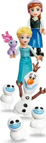 LEGO Disney Princess 43281 Lodowy zamek Elzy i śnieżna przejażdżka