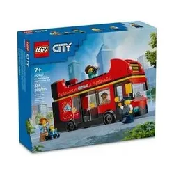 LEGO City 60407 Czerwony, piętrowy autokar