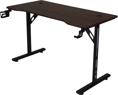 Biurko gamingowe COBRA CR4573BN Brązowy