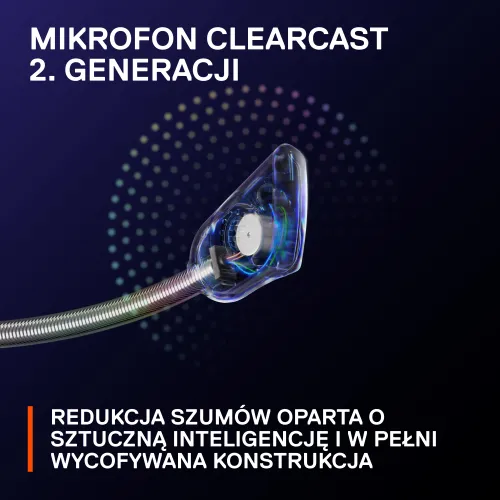 Słuchawki bezprzewodowe z mikrofonem SteelSeries Arctis Nova 7P Wireless Nauszne Biały