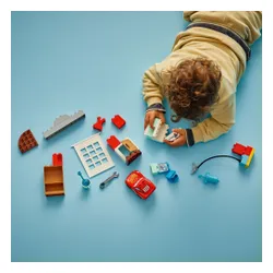 LEGO Klocki DUPLO Disney 10456 Wizyta McQueena w warsztacie Wójta